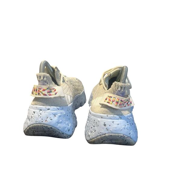 Nike Space Hippie 04 Photon Dust Sneaker Shoe CD3476-102 US Women's Size 8.5 - Picture 4 of 9